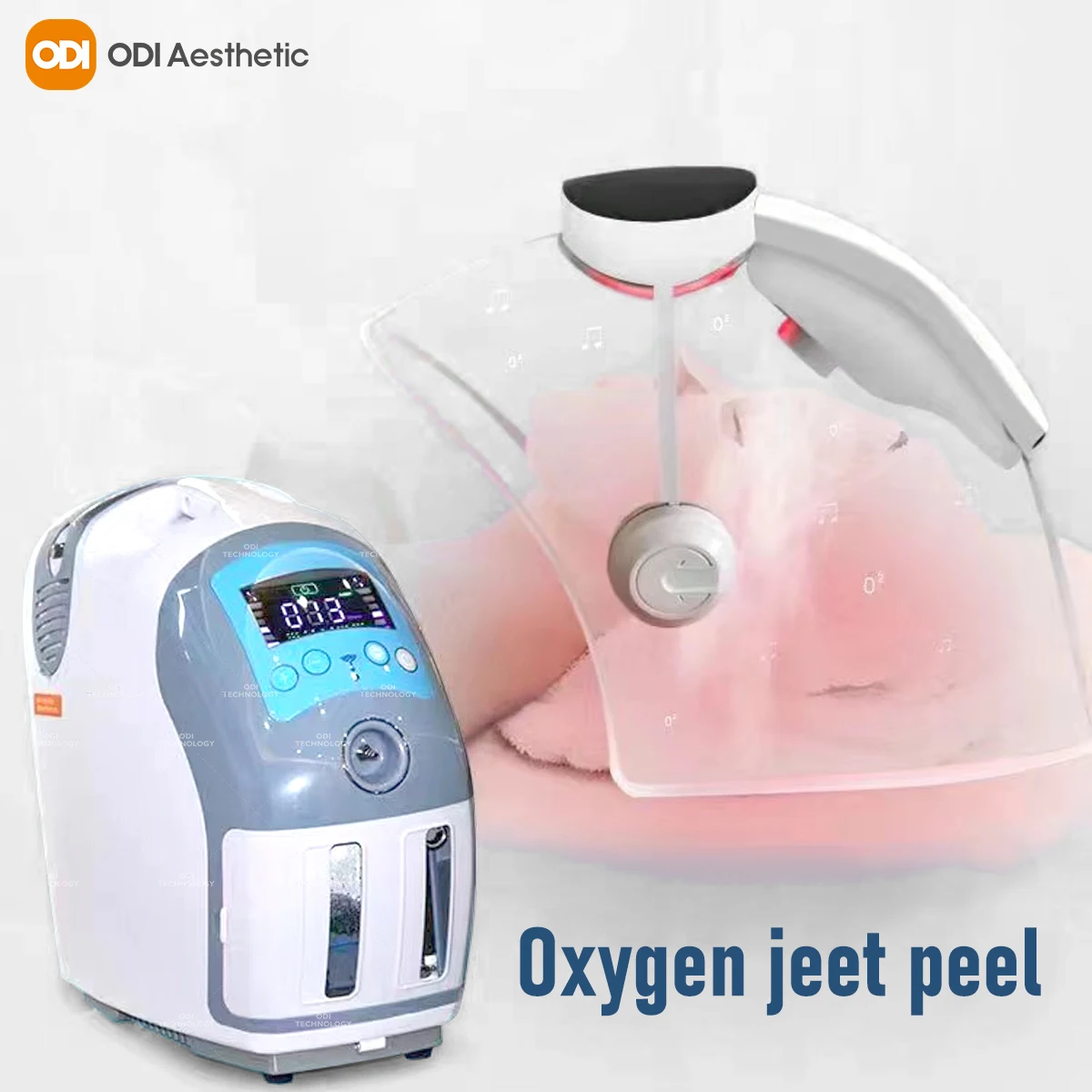 Spa Clinic Popular Oxygen Facial Dome Therapy  With Led Dome