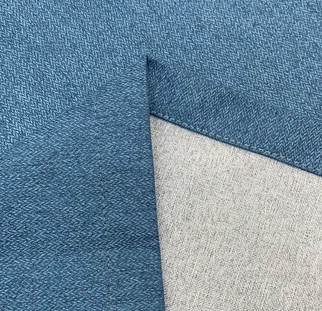 Factory supply 100% Blackout polyester dimout home art christmas design curtain for living room