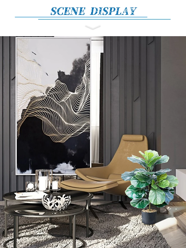 China Manufacture Fake Fig Iyrata Tree Indoor Artificial Bonsai Plant