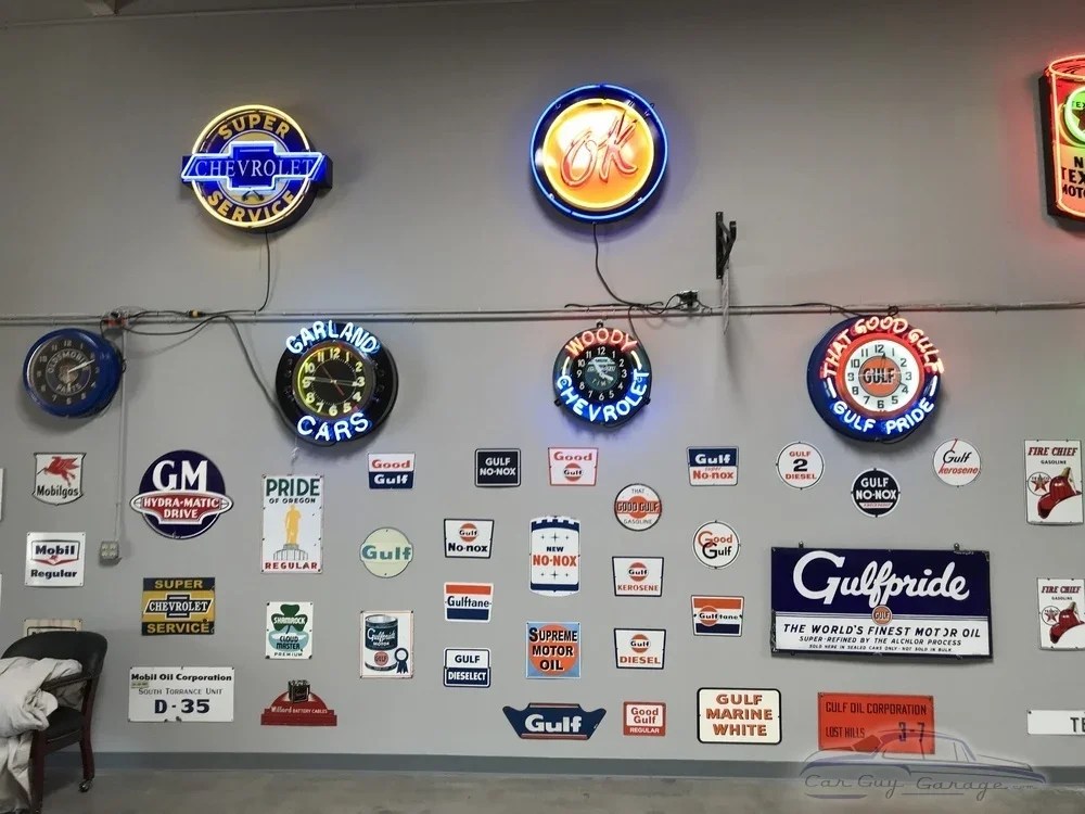 Custom Old Fashion Vintage Car Real Glass Neon Tradition Hand-Bent Glass Tubes Sign For Shop