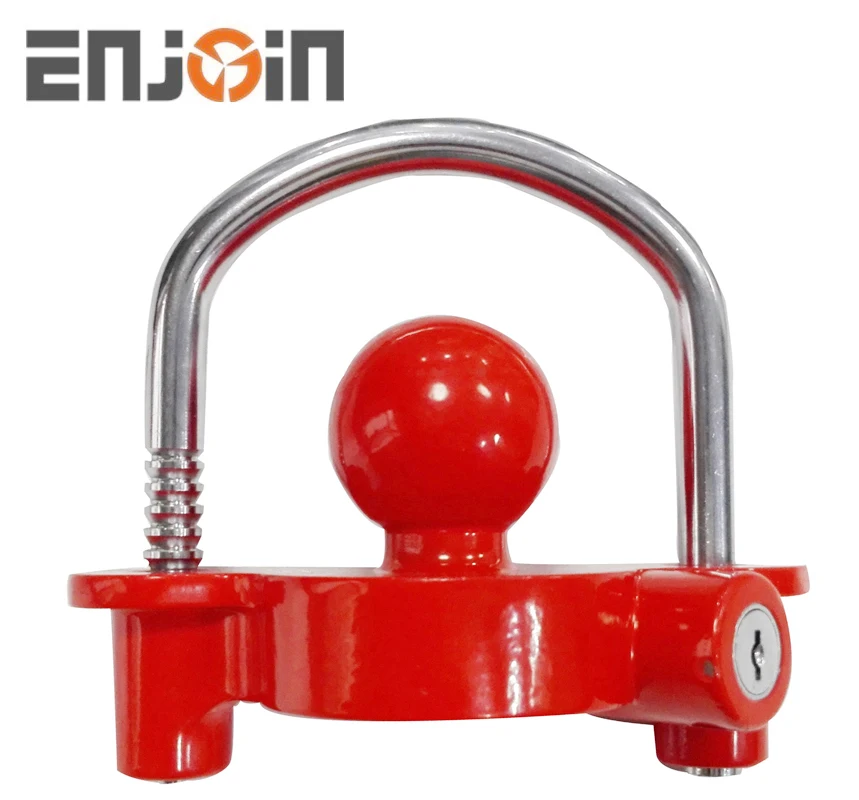 Универсальные шаровые замки для прицепа ENJOIN, замок для сцепки с зажимом, крошечный тяжелый шаровой Соединительный замок для прицепа