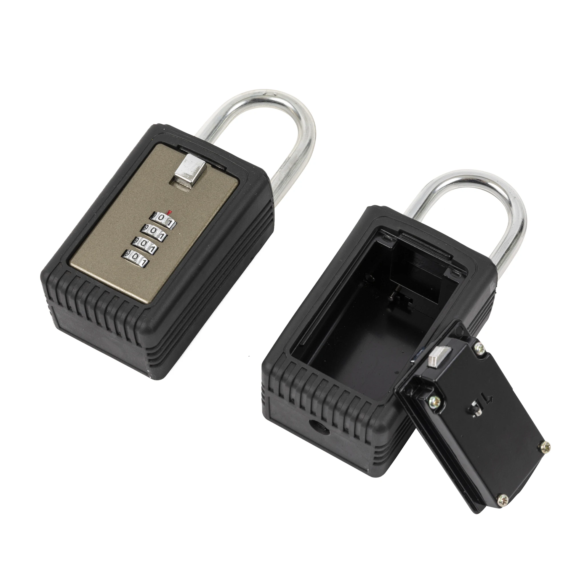 Key Box Safe Storage Box Can Hold Up 5 Pcs Key Outdoor Key Safe  Zinc Alloy With Steel Hook