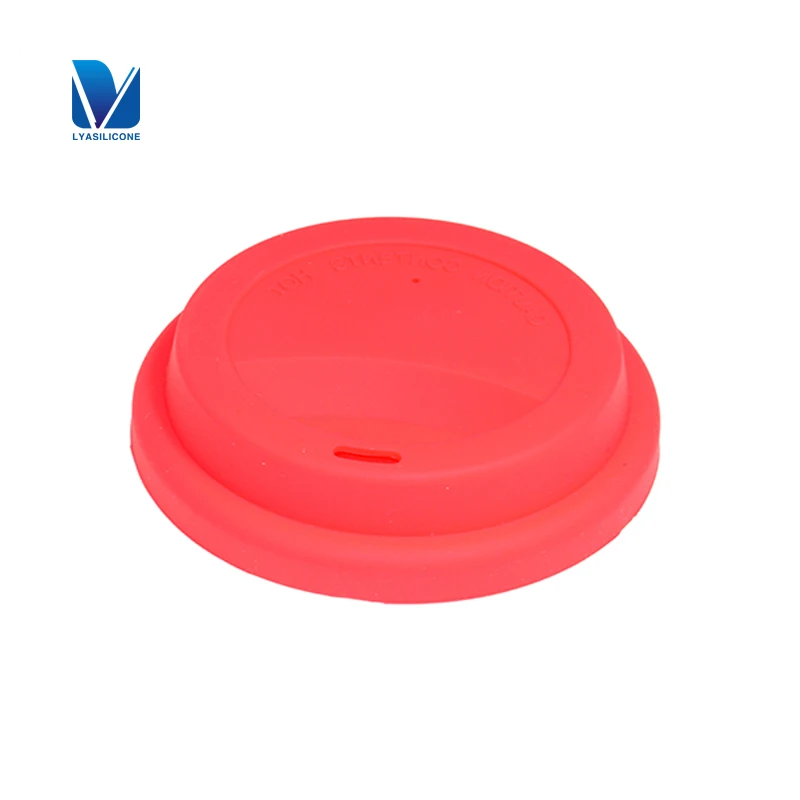 
Classic reusable silicone coffee cup lids, dishwasher, freezer, and microwave safe, 100% food grade silicone rubber 