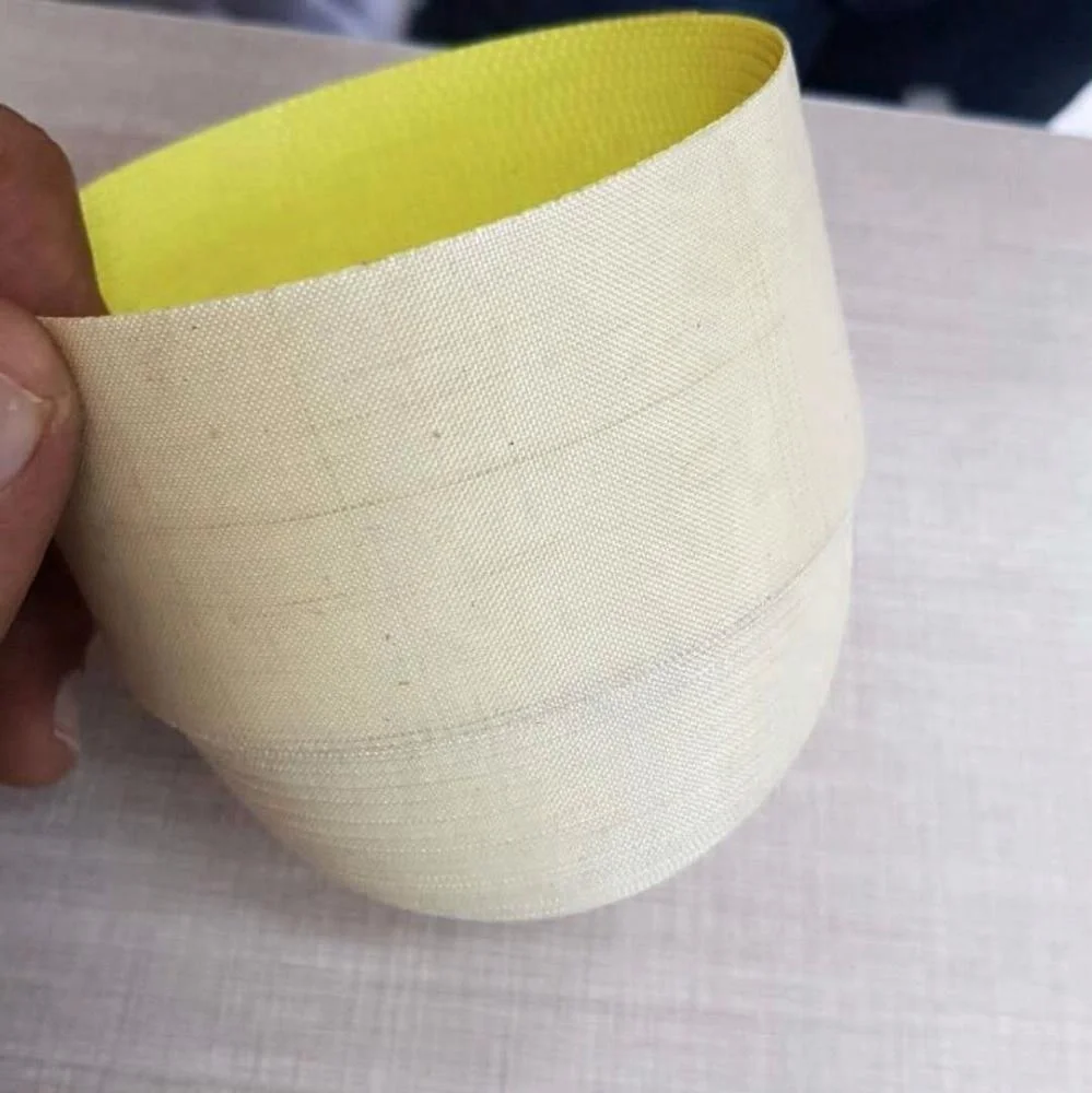 brown color ptfe coated insulation silicone adhesive tape