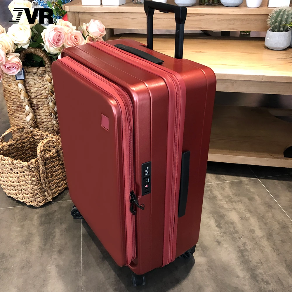 Front pocket luggage Travel&Business eminent travelling luggage bags carry-on suitcase