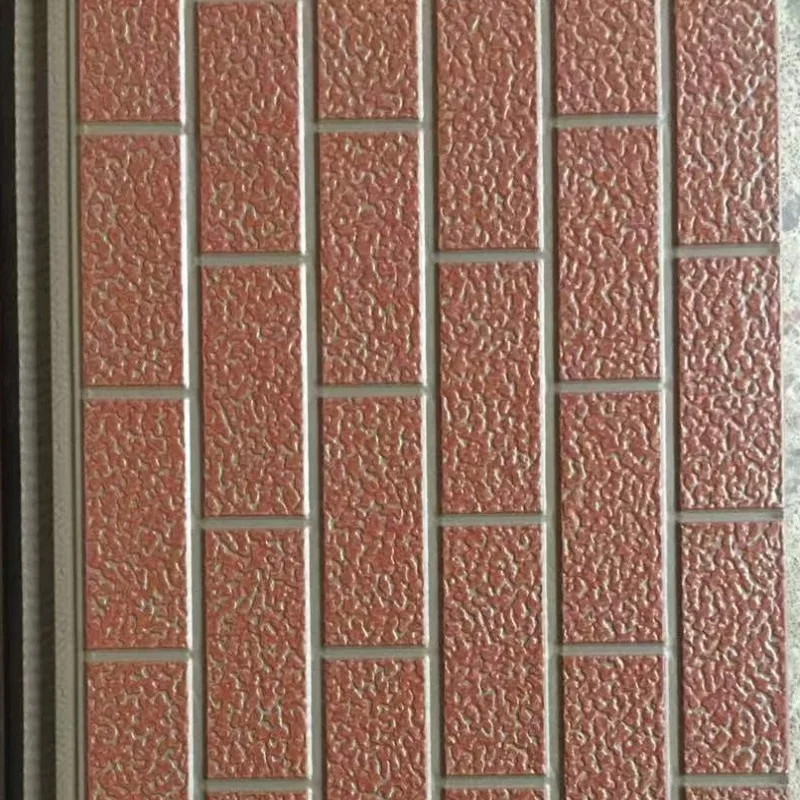 Декоративная металлическая облицовочная панель pu сэндвич-панели мощная теплоизоляция наружная