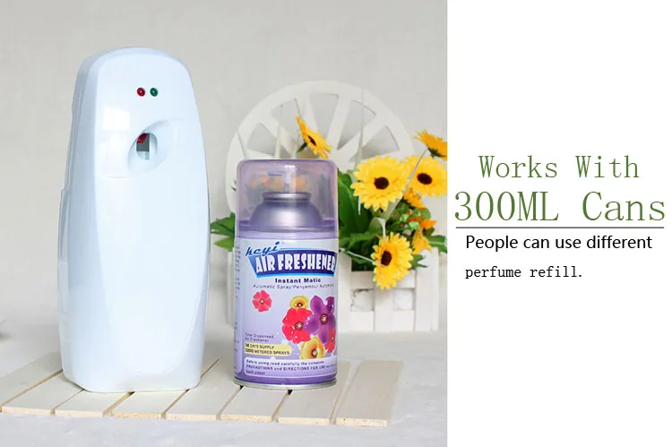 Бесплатный образец настенный Электрический автоматический диспенсер для ароматов распылитель духов аэрозольный освежителя воздуха