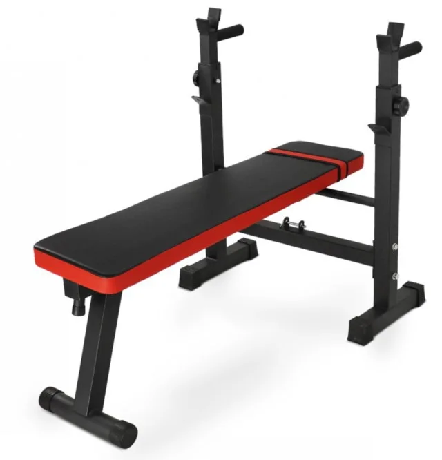 Home Exercise Fitness Gym Equipment Multifunctional Folding Weightlifting Bench