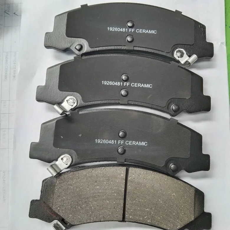 D1950 Automotive Spare Parts High Performance Heat Resistance Brake Pads for Toyota OE 04465-0D150 Car 0.35~0.45  1year