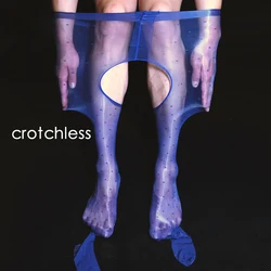 Грязные забавные Сисси 2021 стильные дешевые мужские шелковые чулки сексуальные колготки носки для геев