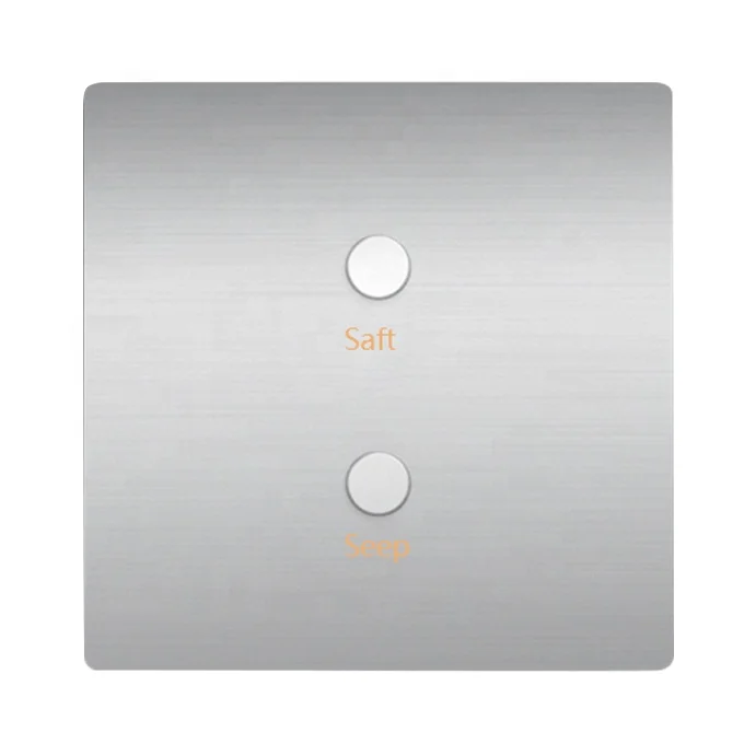 RS 485 220V DND aluminum wire drawing wall switch