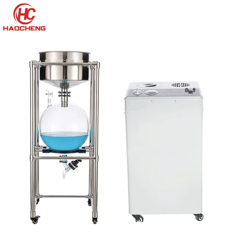 HVF-50L 50L Stainless Steel Buchner Funnel Vacuum Filter With Vacuum Filter Flask