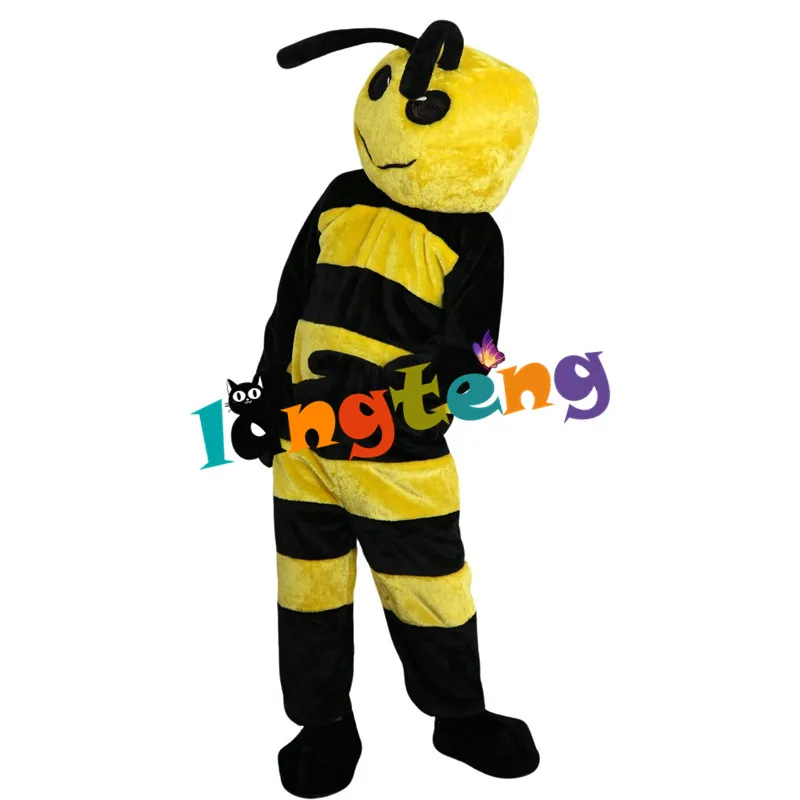 531 Cartoon Halloween Cosplay Party Christmas Yellow Bee Mascot Costumes
