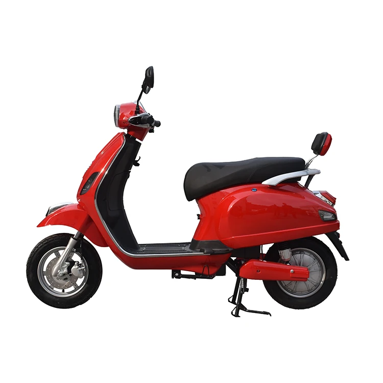 India Vespa motos electric china 1200W Tesla CKD Electric Scooter with pedals for