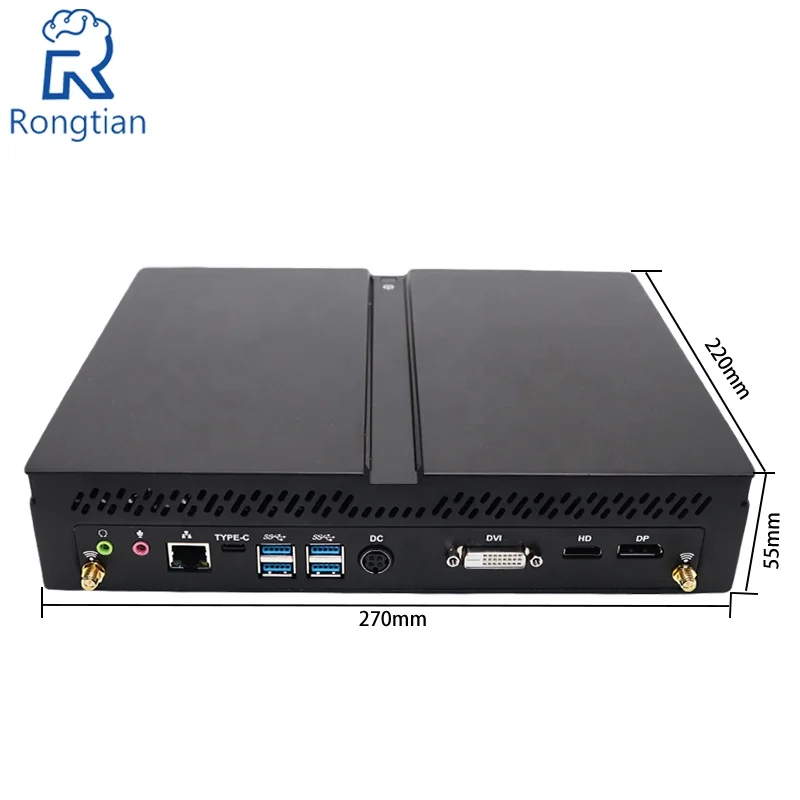 Windows 7 8 10 Intel Core I5 9600KF процессор 3,7 ГГц до 4,6 ГГц 6 ядер Мини ПК для игры в офисе