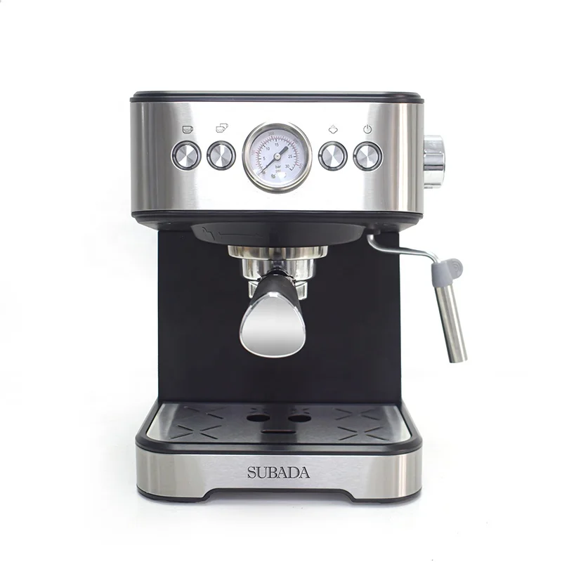New Arrival 15 Bar 20 Bar Instant Heating Espresso Coffee Maker Machine Italian Cappuccino with Milk Dispenser Support OEM ODM