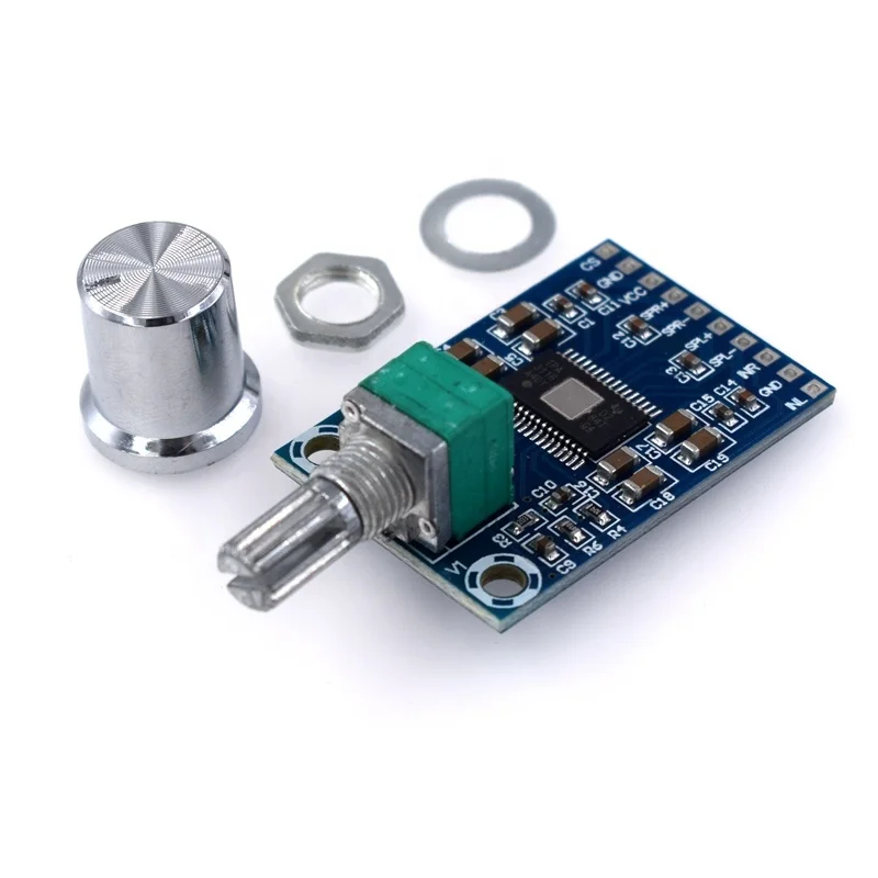 #711 Dual channel audio power amplifier TPA3116D2 Ultra-thin double Power module DC12V24V digital Class D amplifier board 100W