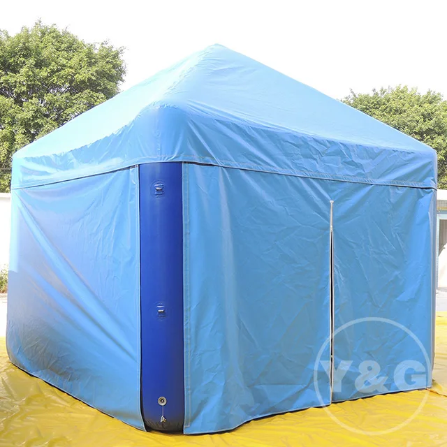 Y&G Inflatable Motorcycle Tent Cover| 2 Years Warranty Inflatable Car Awning Tent| Free Design, TUV,Inflatable Tennis Court Tent