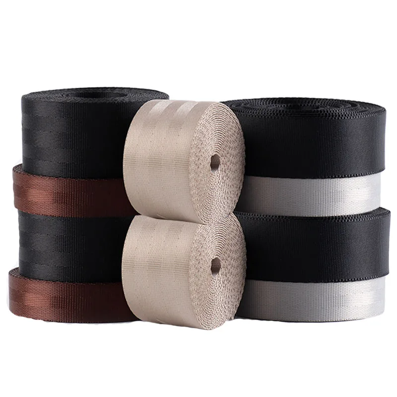 Universal racing harness webbing belt colorful car seatbelt for safety belts