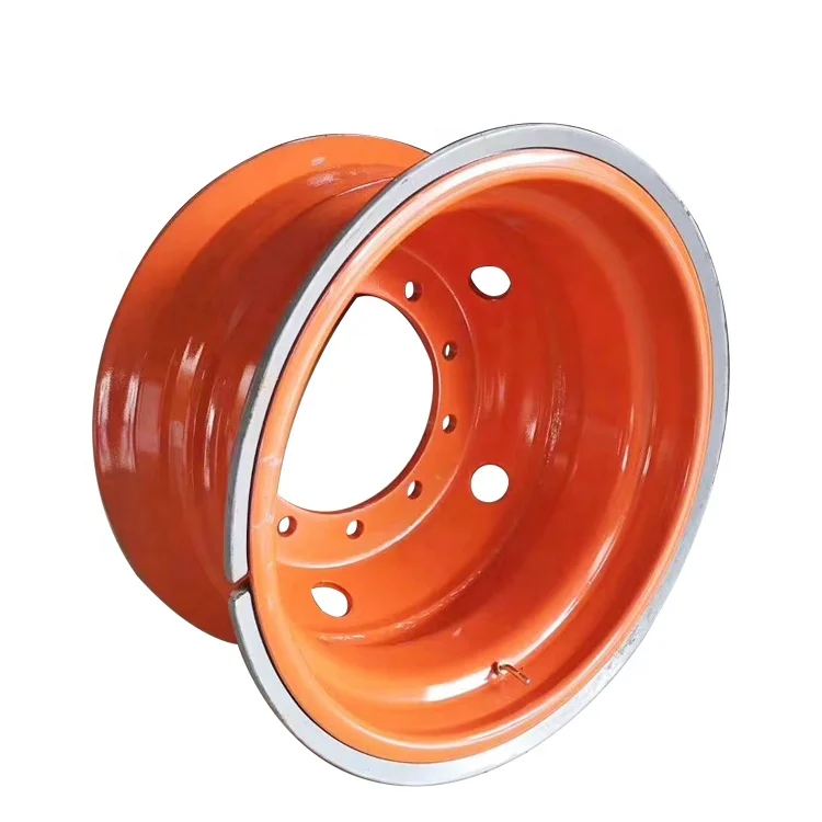 Universal 22.5X13.00 trailer parts steel wheels rims with Tyre 1200R20