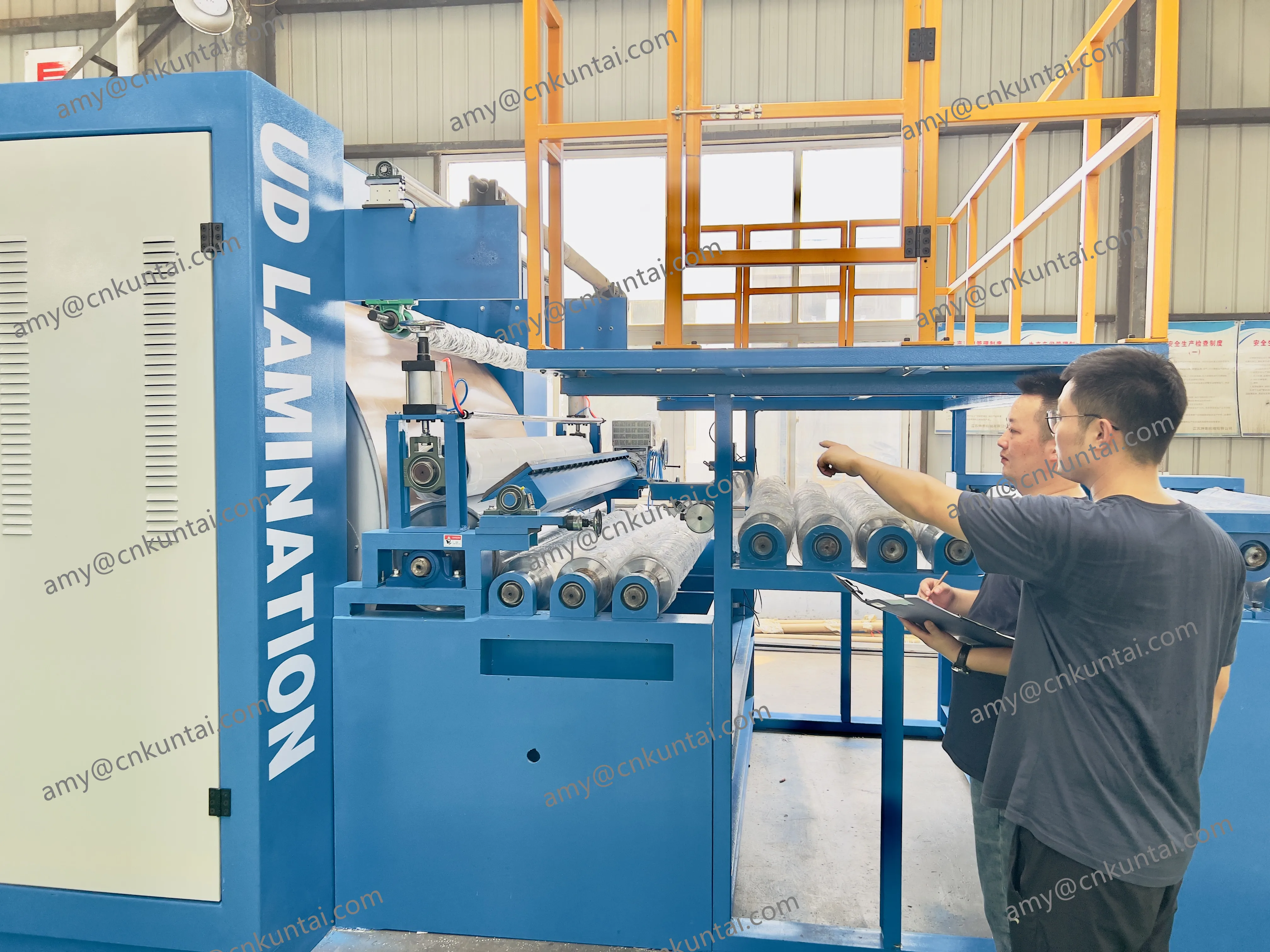 UD Prepregs Thermoset Impregnation Machines for Bulletproof Vest