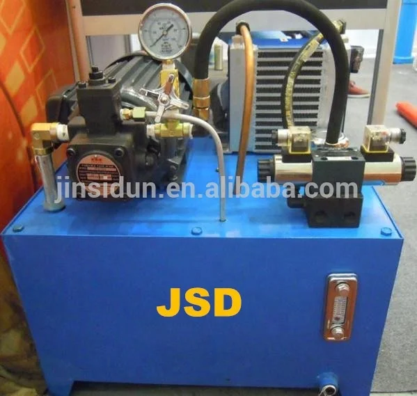 Hydraulic oil pump station for engineering or machinery