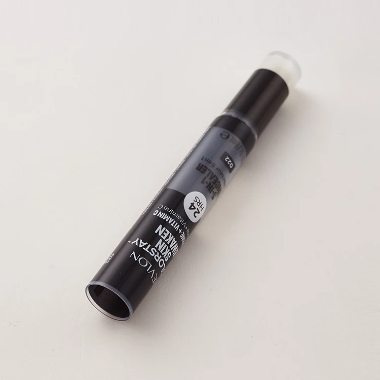 Plastic Empty Cosmetic Package Tube Lip Gloss Pen Packaging With Brush