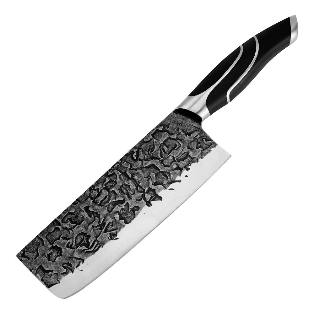 7-дюймовый металлический нож со стальной ручкой высокопрочный кованый для резки