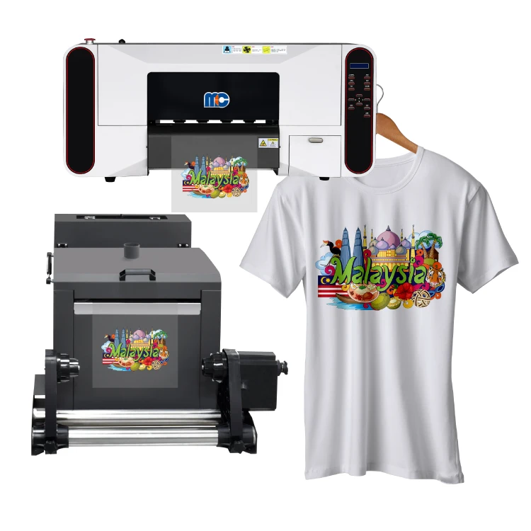 New A3 30cm Dtf Printer Easy-to-Operate Heat Transfer Pet Film Printer with Pigment Ink