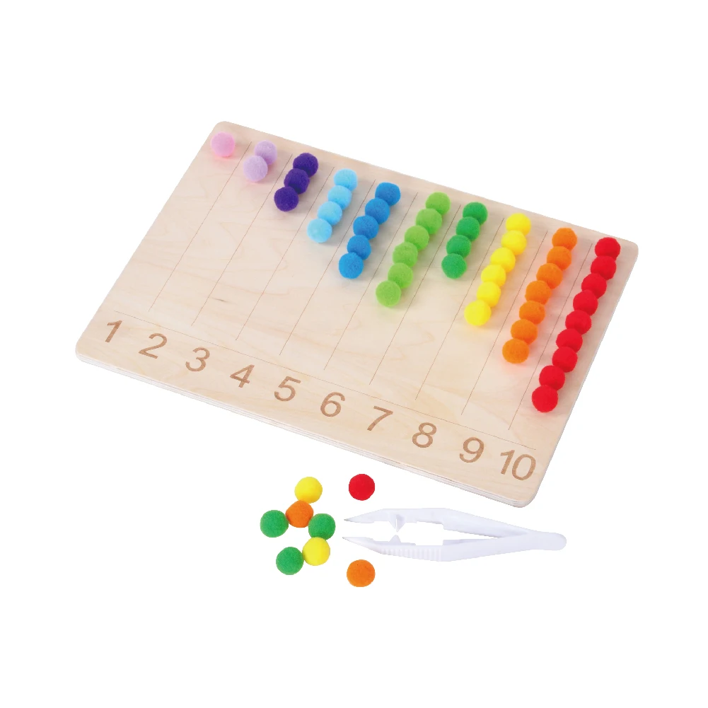 Cognitive early learning arithmetic training fine motor math educational toy
