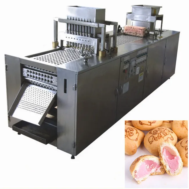 Factory Price Automatic Center Filled Biscuit Machine Panda biscuits machine