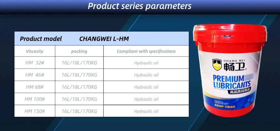 OEM 46# Hydraulic Oil Automotive Lubricants 18 L Volume Quality Petrochemical Machinery Oils Hydraulic Oil
