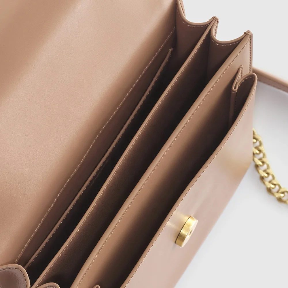 OEM ODM Luxury High Quality Womens Shoulder Bags Classic Crossbody Bags Fashion Vegan Leather Custom Logo Ladies Chian Bag