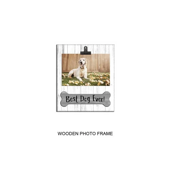 Decorative Wall or Table Product Customized Wholesale Size 18x20cm Wooden Picture Photo Frame With Clip