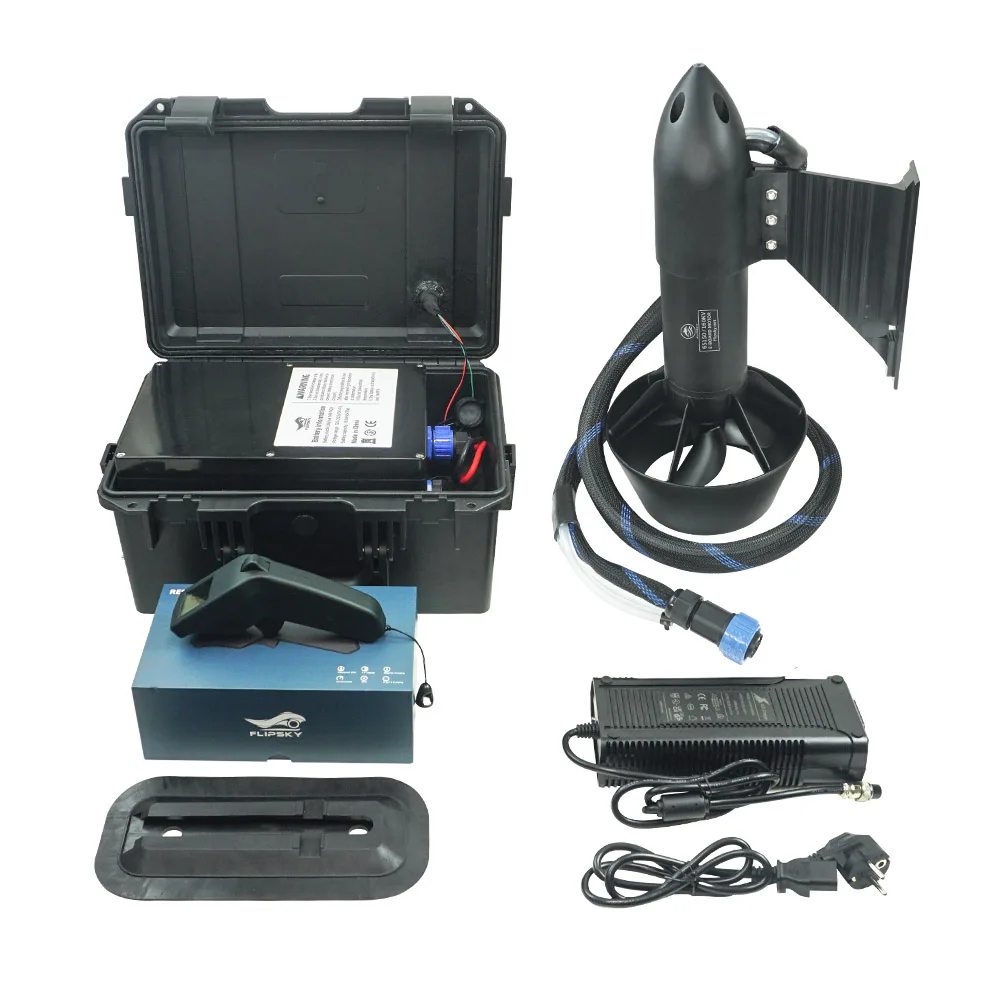 Flipsky Brushless Motor 65150 3000W Waterproof Underwater Thruster electric boat thruster for ROV RC Boat /Drive boat jet