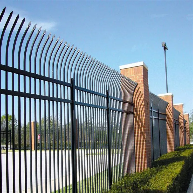 8ft x 8ft Garden protection black wrought iron fence prices