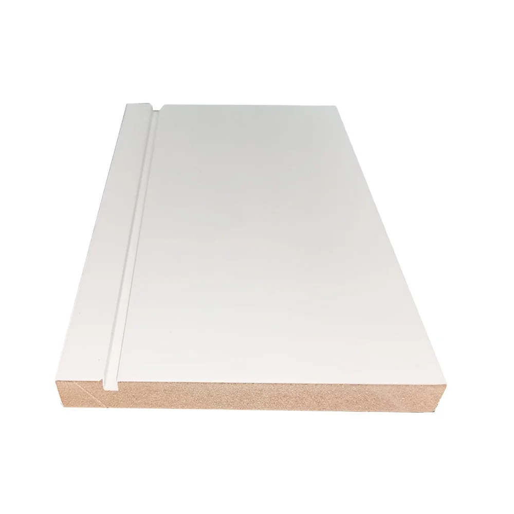 White Moulding Skirting Board Trim Moulding Popular Skirting Board White Primer Baseboard MDF Door Mouldings