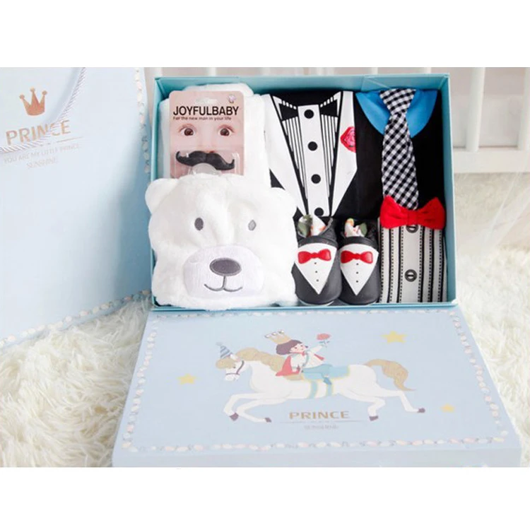 Рождественский Подарок Пользовательский логотип декоративная детская Роскошная упаковочная коробка для одежды