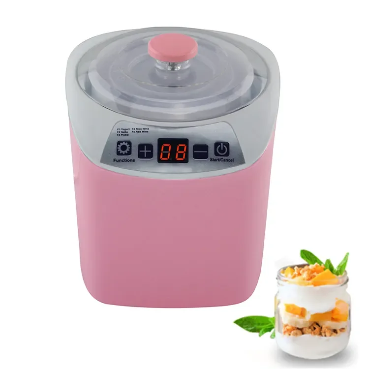 Digital 20W Microcomputer control I.0L automatic mini yogurt making machine at home