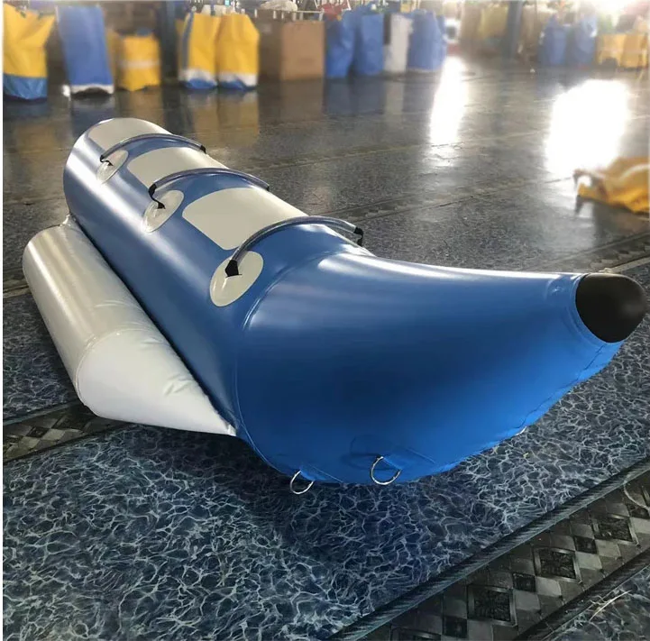 Inflatable water banana boat Marine Motorboat surfing facilities Large flying fish water banana boat water toys