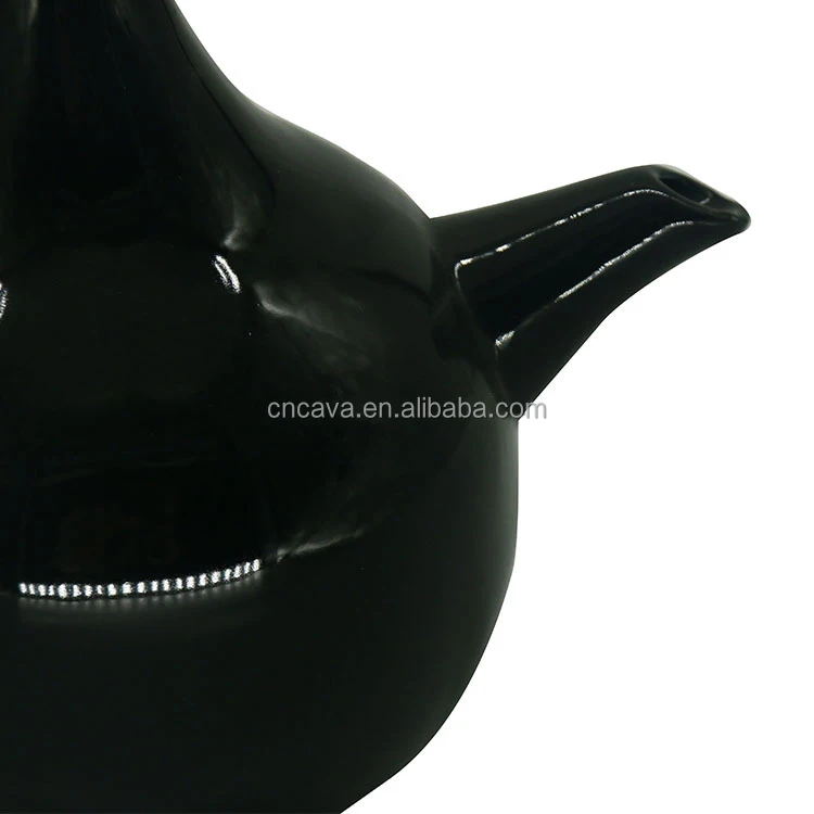 ethiopian popular ceramic coffee pot customized porcelain jebena ethiopian coffee pot