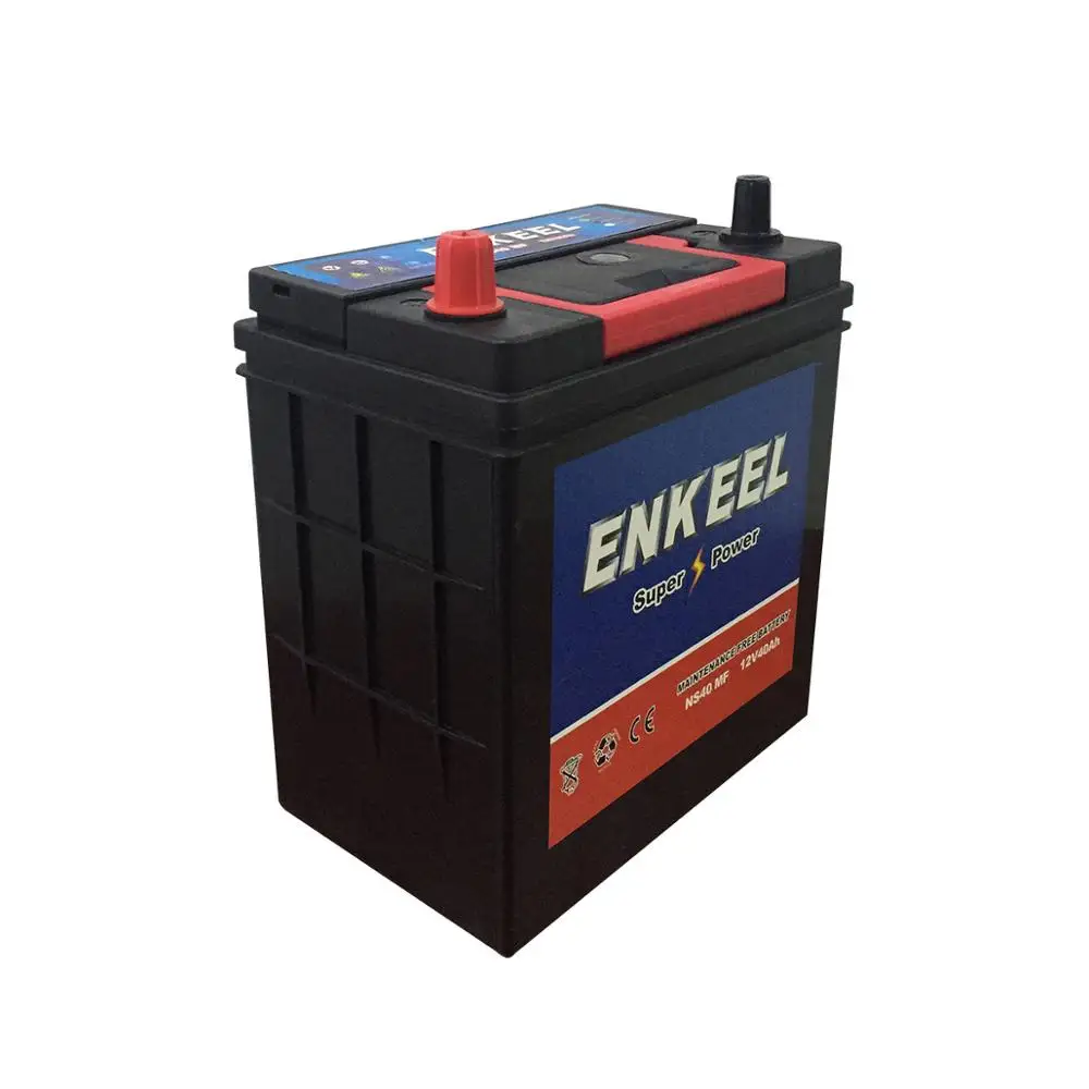 JIS Standard MF car automotive Battery 12V 36Ah 36B20R NS40 N36
