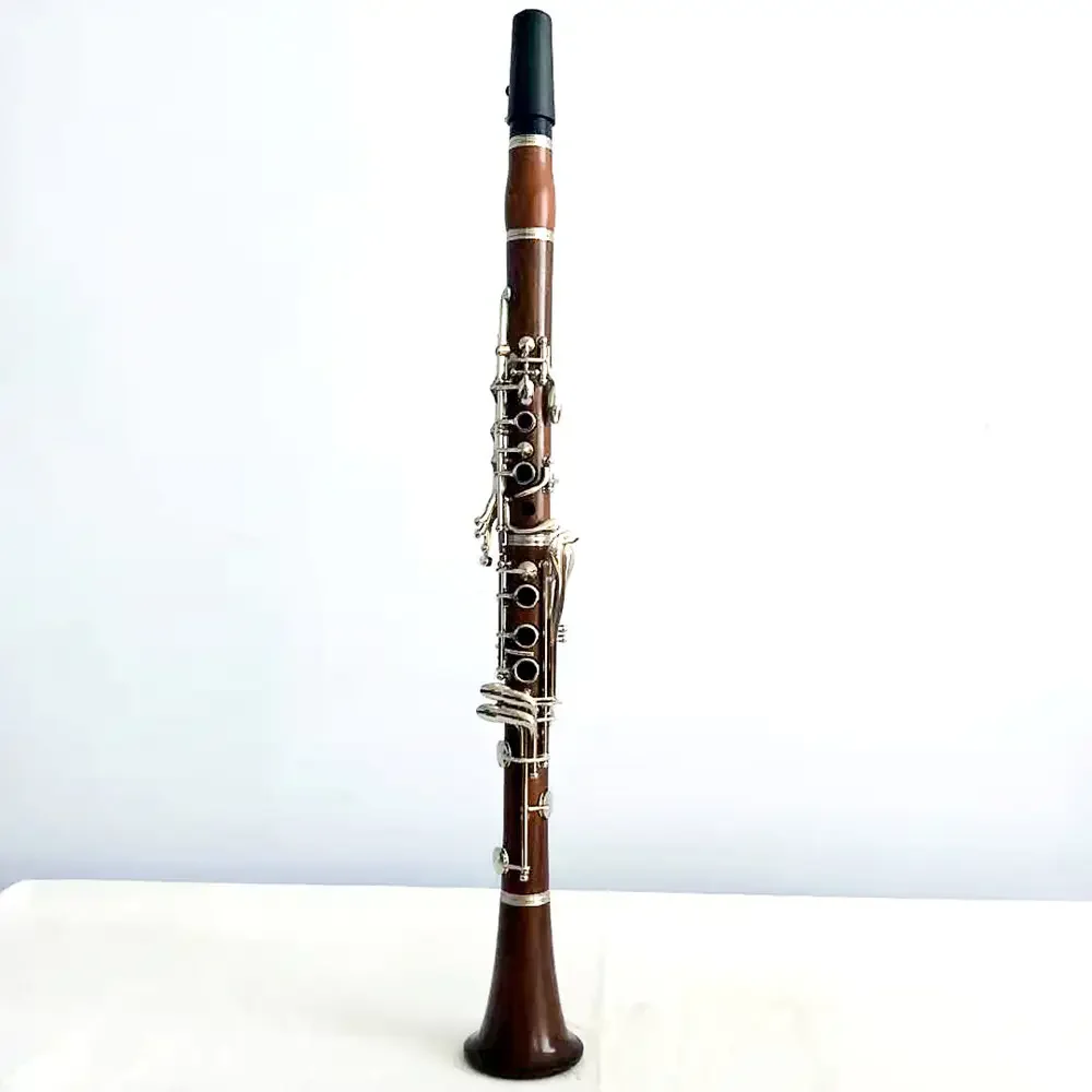 Factory wholesale High grade 17 key Bb Redwood nickel plated clarinet