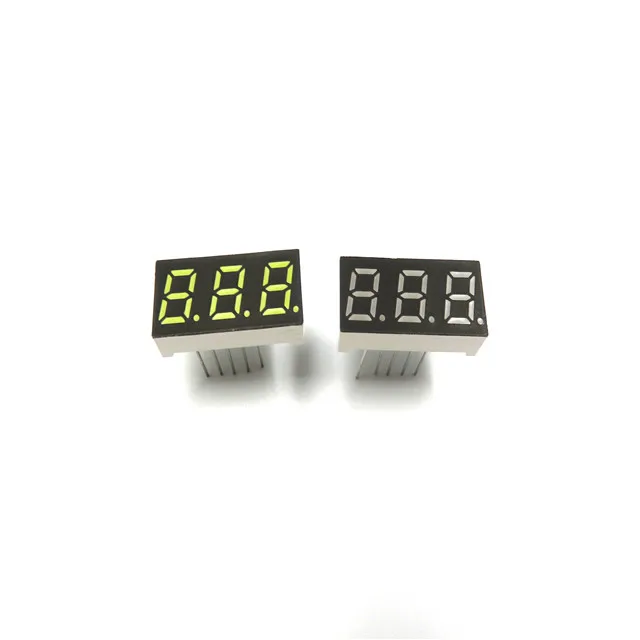 
0.28 inch 3 digits red color 7 segment led number tube led panel display 