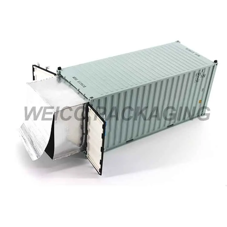 40gp Aluminum Foil Thermal Container Liner Thermal Blankets For Transportation