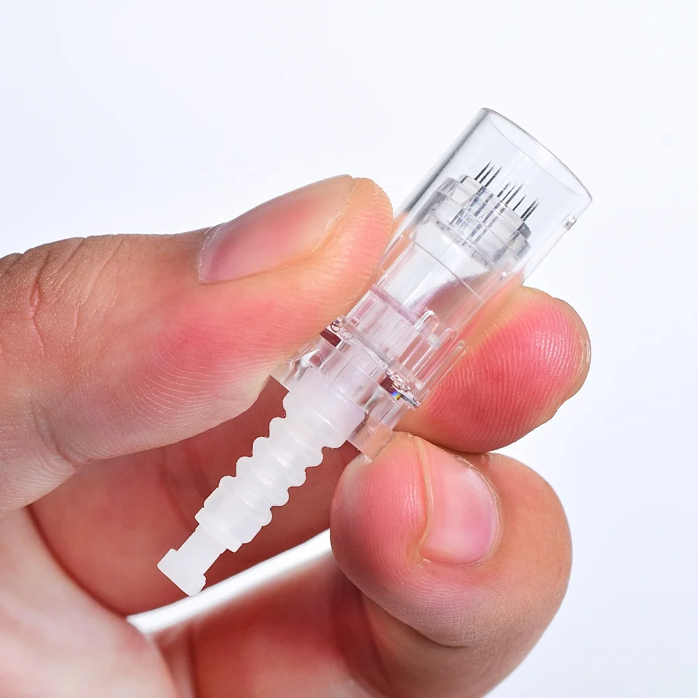 Machine Needle Tip Electric Derma Pen Needle Bayonet 9/12/24/36/42/Nano Cartridge For Micro Roller Derma Stamp Therapy