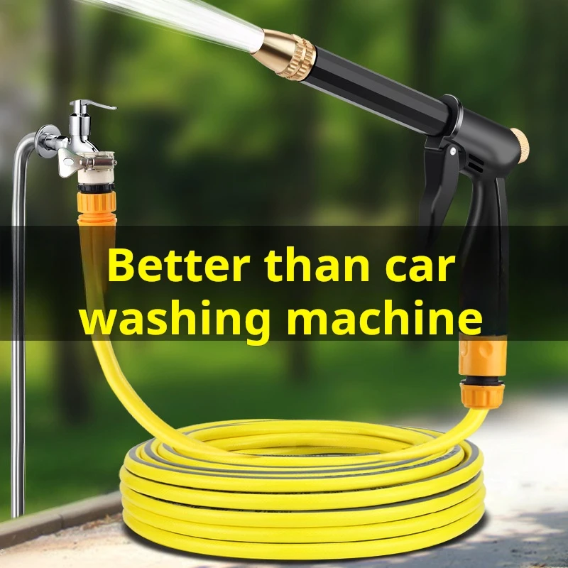 NEW Hose Nozzle Spray Gun for Watering Plants High Pressure Rear Dog Car Washing Garden Hose Nozzle Sprayer
