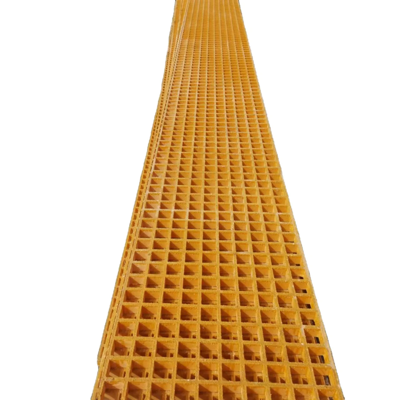 ISO resin 38*38*38mm frp molded grating light weight fiberglass grating for solar walkway