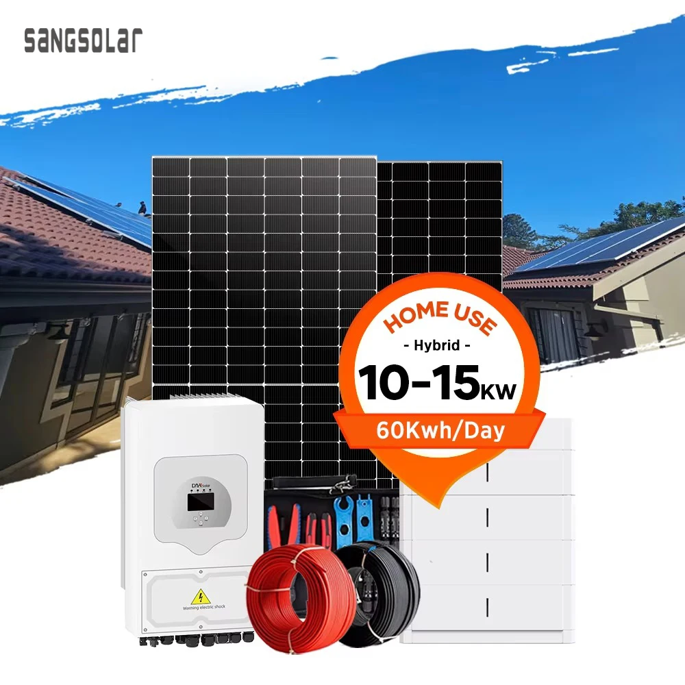 Europe Market 5kw 10kw 15kw solar photovoltaic system 8kw solar power kit on hybrid grid solar energy system