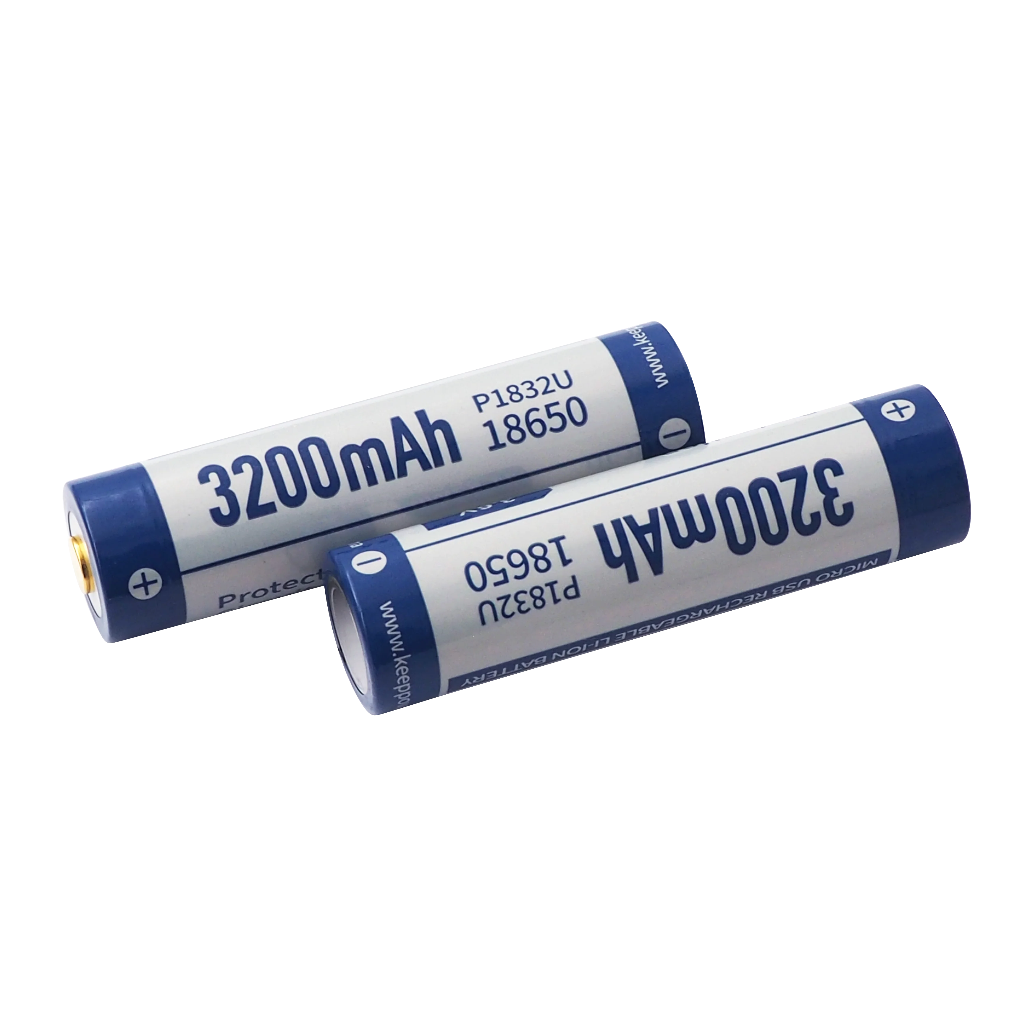 Аккумуляторная батарея Keeppower P1832U Micro USB 18650 3 6 В 3200 мАч